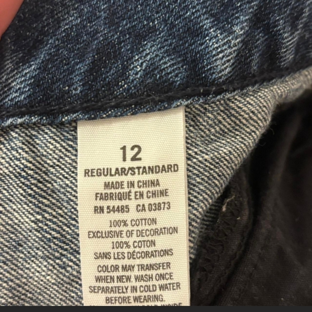 American Eagle Outfitters Dark Blue Denim Jean Shorts - Picture 5 of 5